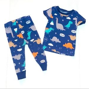 4/$20 Old Navy Dinosaur Short Sleeve Pajama Set